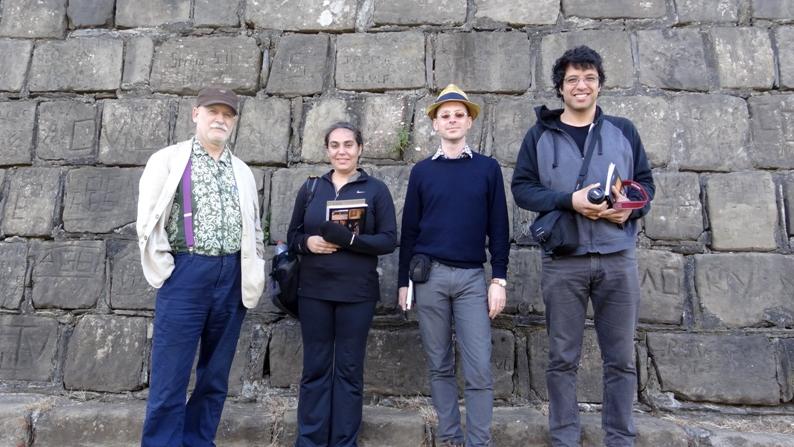 Ricardo Mendoza, Valeria Zorrilla, Alasdair Brooks y Simón Urbina