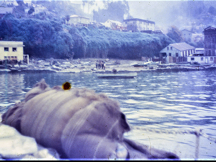 Andábamos mariscando, la mar empezó a recogerse...