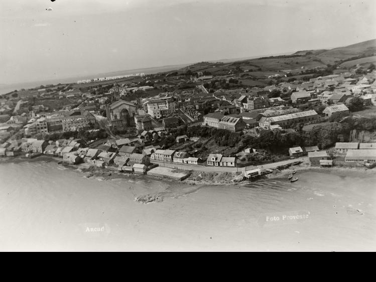 Paisaje de bordemar de Ancud