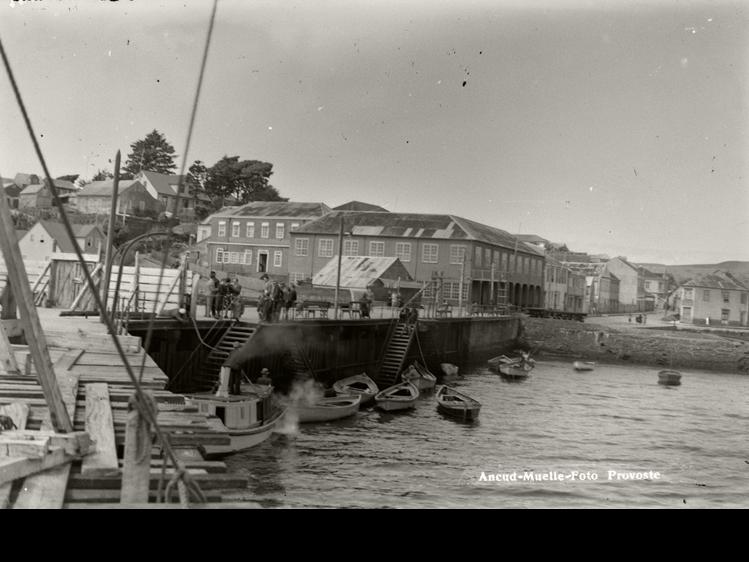 Paisaje de bordemar de Ancud