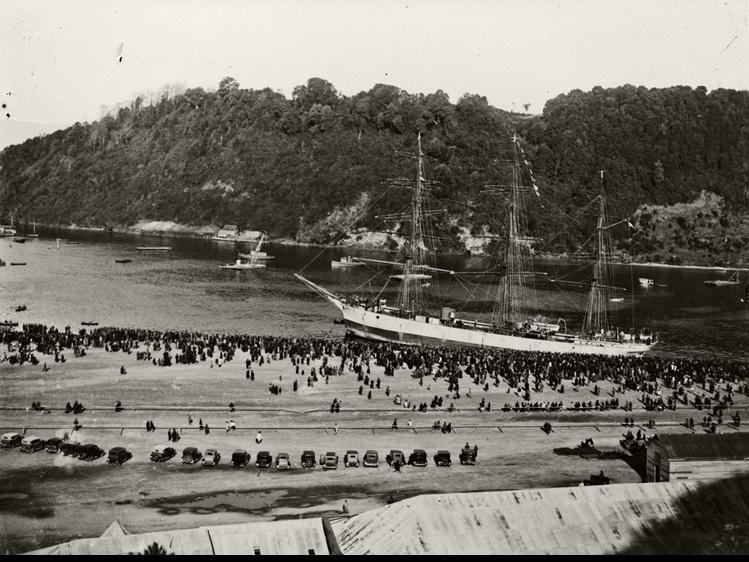 Inauguración del Molo Portuario