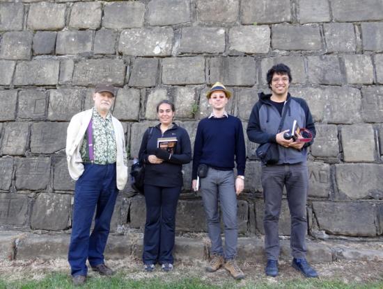 Ricardo Mendoza, Valeria Zorrilla, Alasdair Brooks y Simón Urbina