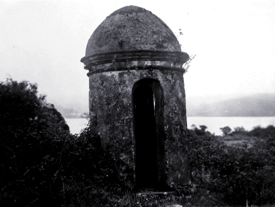 Garita de vigía en Castillo de Mancera