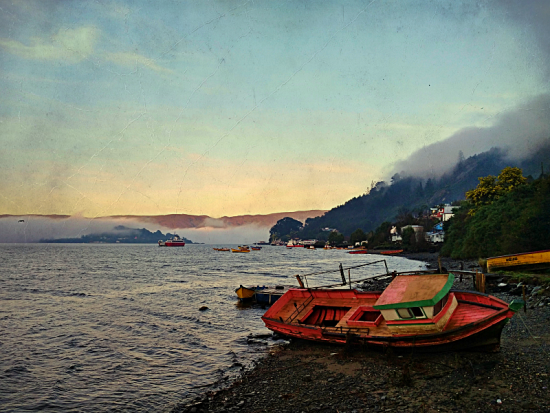 Muelle para cruzar a Carboneros, Isla del Rey.