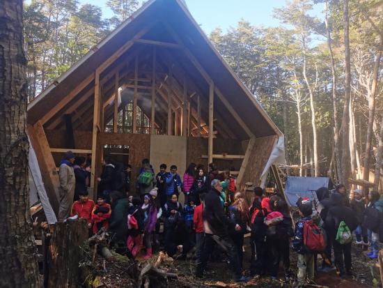 Espacio de las cesteras Yaganes Lom Sapakuta